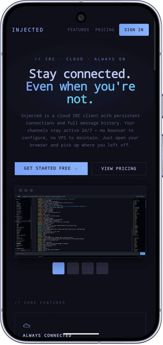 Injected IRC